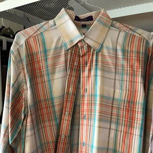 Colorful button-down